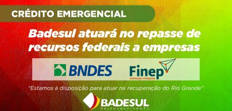 Crédito Emergencial - BNDES e Finep